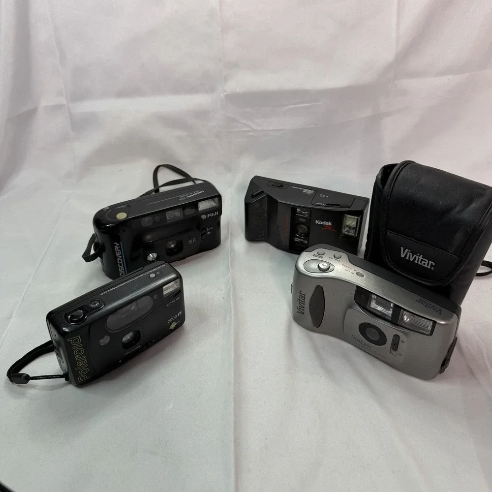 Vintage Camera Lot Untested